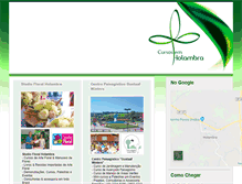 Tablet Screenshot of cursosemholambra.com.br
